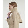 Aigle Trench court Gore-Tex® à capuche - Veste imperméable femme | Hardloop
