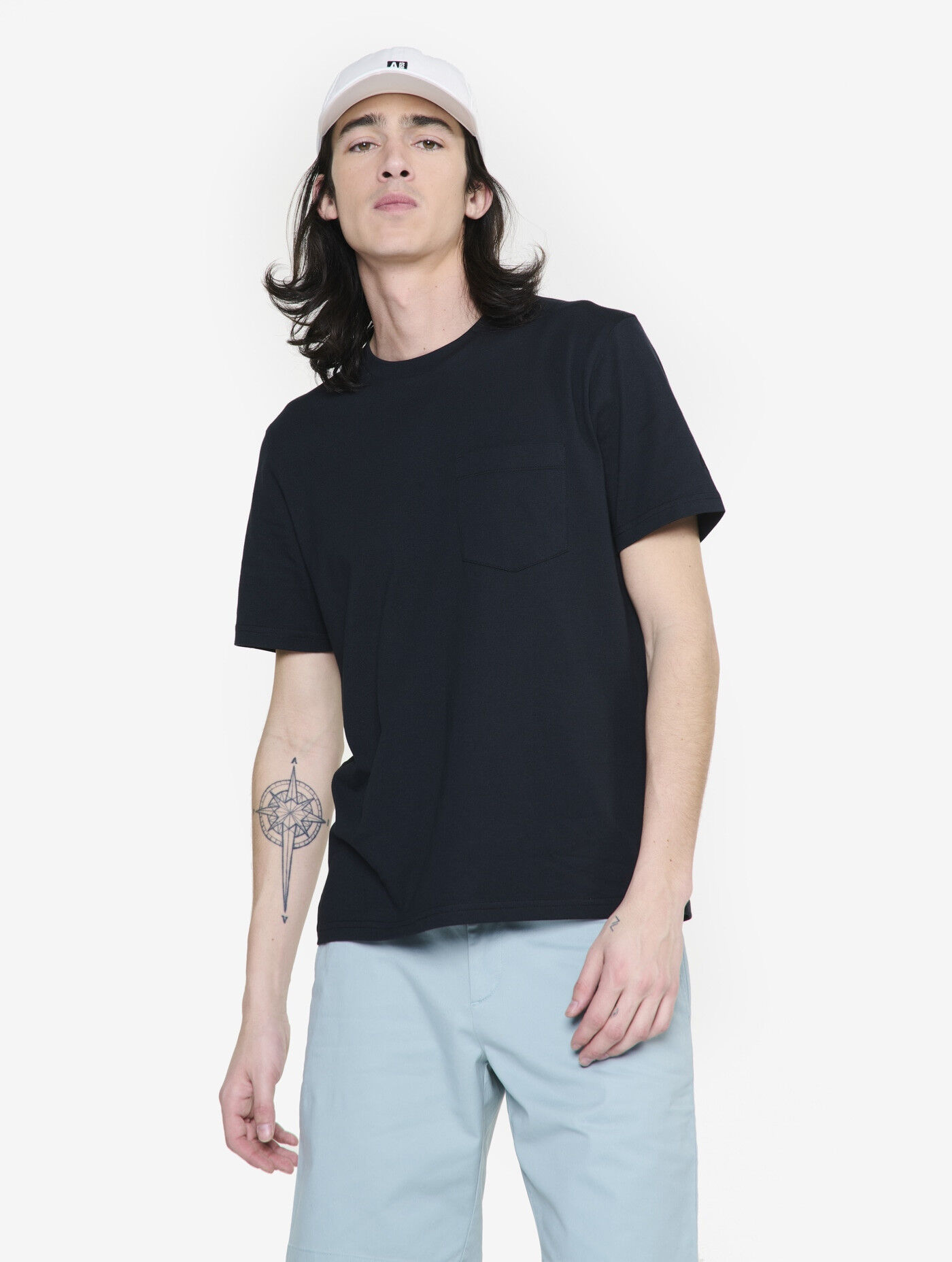 Aigle T-Shirt mit Rundhalsausschnitt und Tasche - T-Shirt - Herren | Hardloop