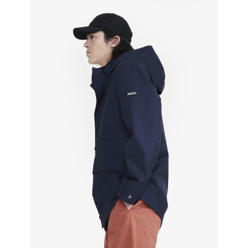 Aigle Veste Mi-Longue MTD 2 Couches Capuche - Parka - Men's | Hardloop