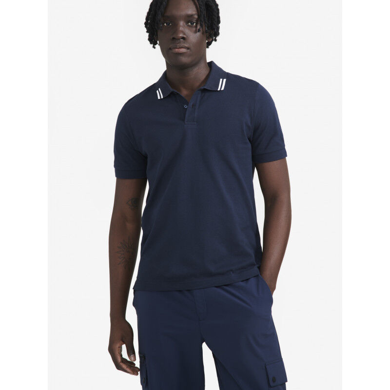 Poloshirt mit zwei Streifen