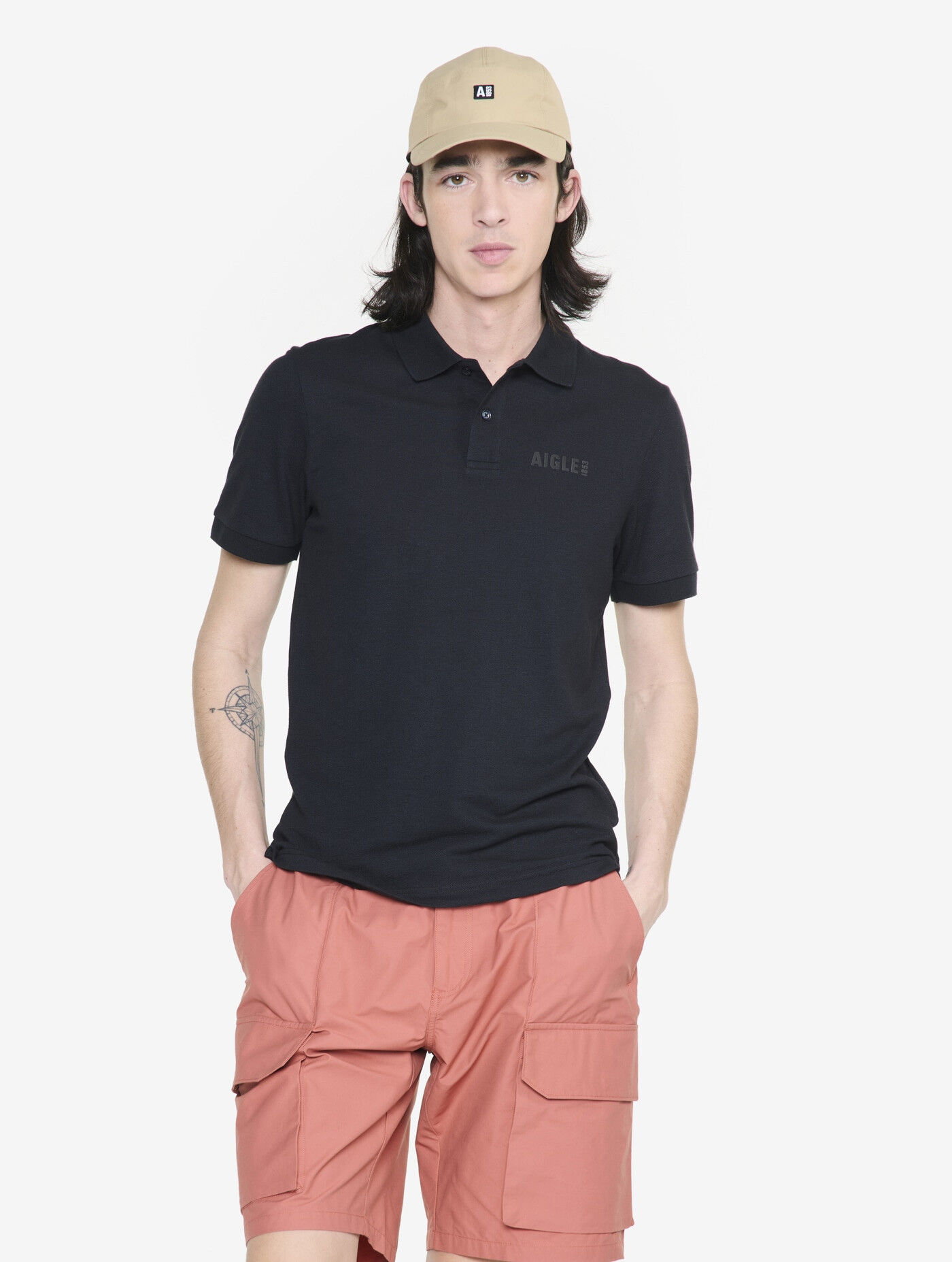 Aigle DFT®-Poloshirt mit Logo - Polo-Shirt - Herren | Hardloop