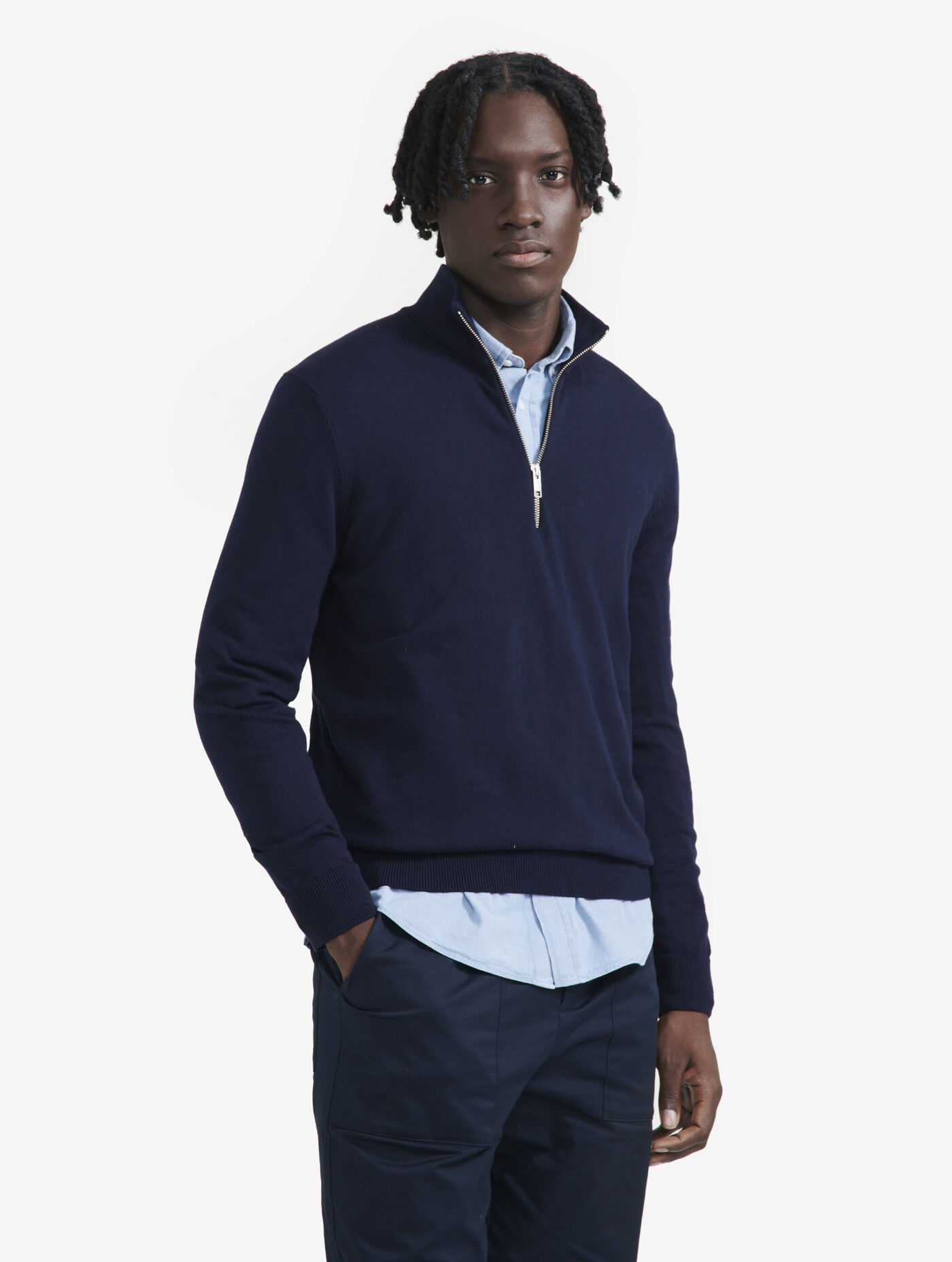 Aigle Pull col montant avec demi-zip - Pullover homme | Hardloop