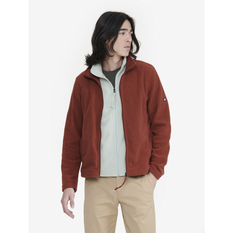 Microfiber Zipped Fleece
