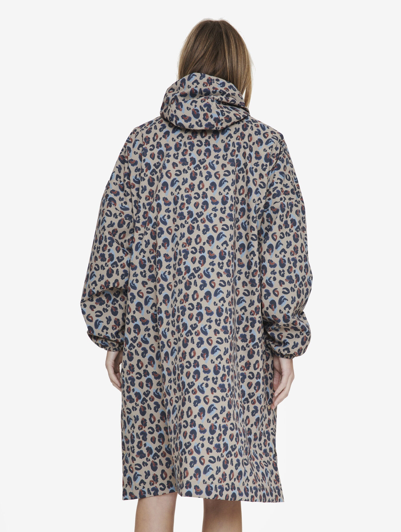 Aigle Poncho imprimé compactable Veste imperméable femme Hardloop