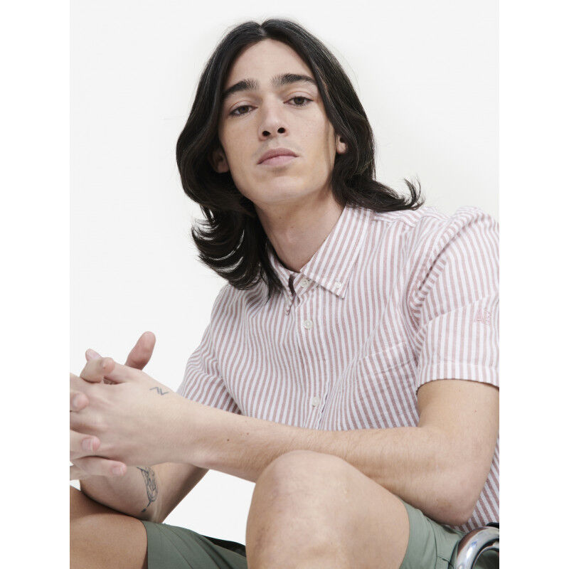 Aigle Short-sleeved striped shirt - Shirt - Men's | Hardloop