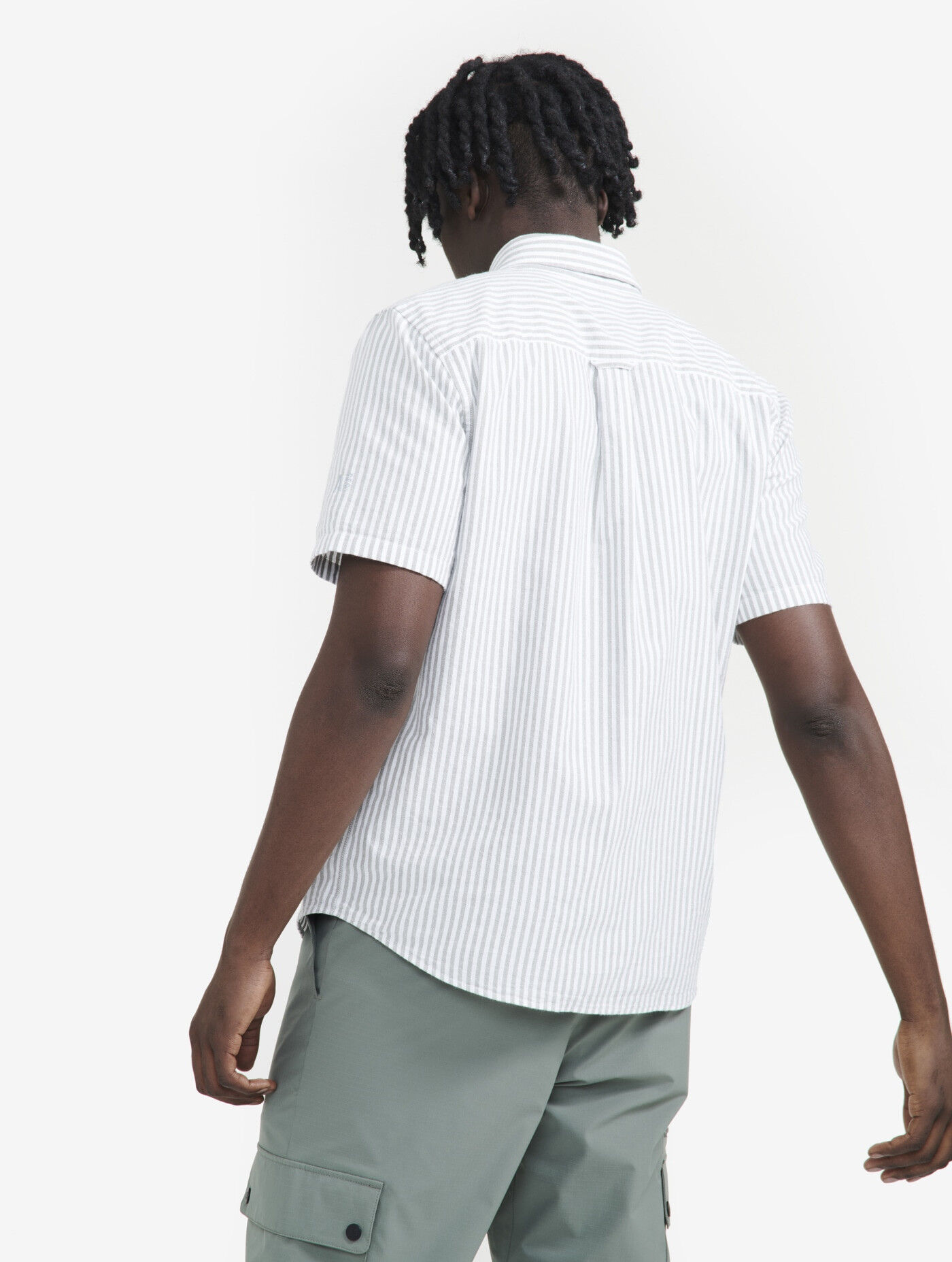 Aigle Short-sleeved striped shirt - Koszula meski | Hardloop