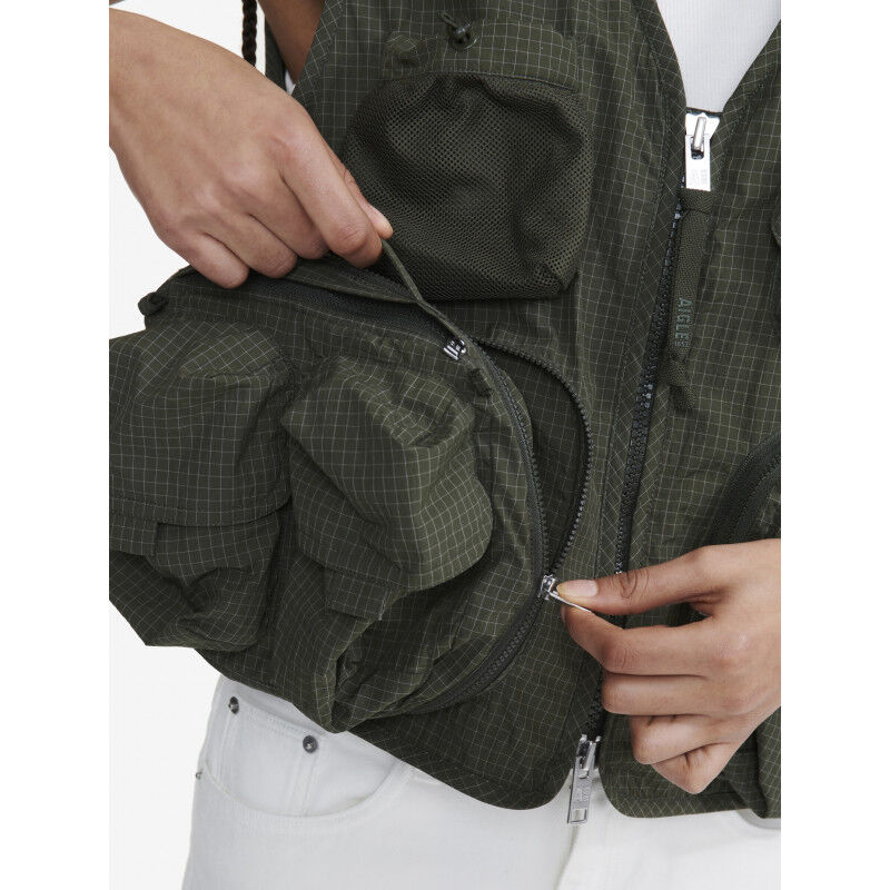 Aigle Sleeveless multi-pocket gilet - Vest - Women's | Hardloop