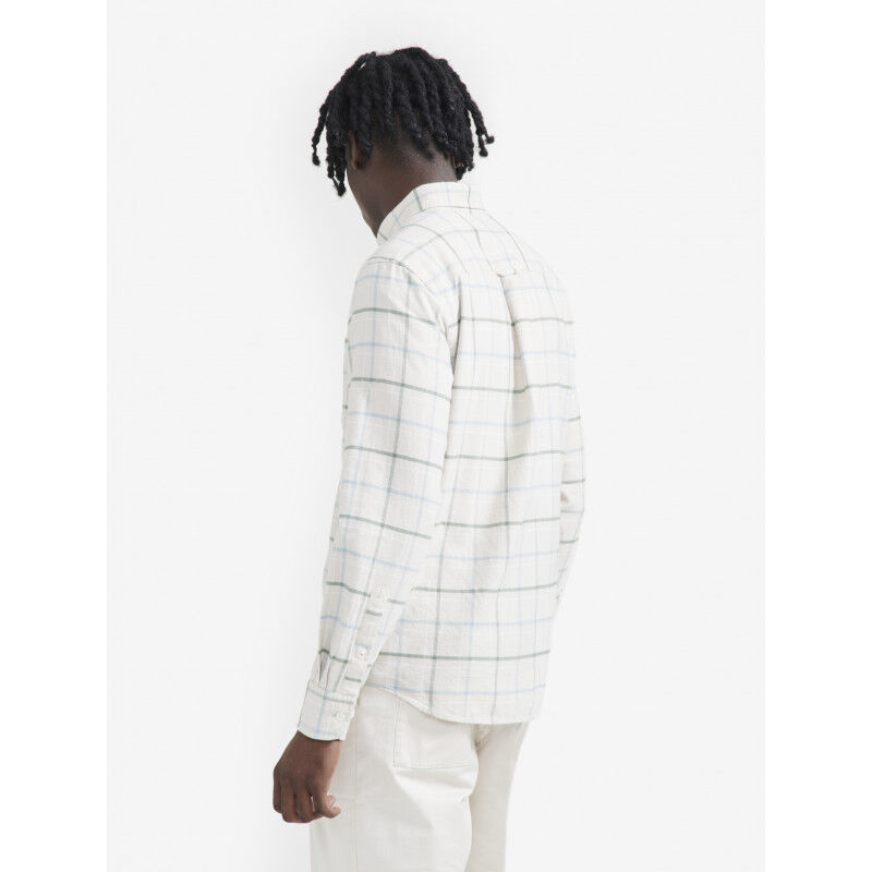 Aigle Chemise oxford carreaux avec manches longues - Chemise homme | Hardloop