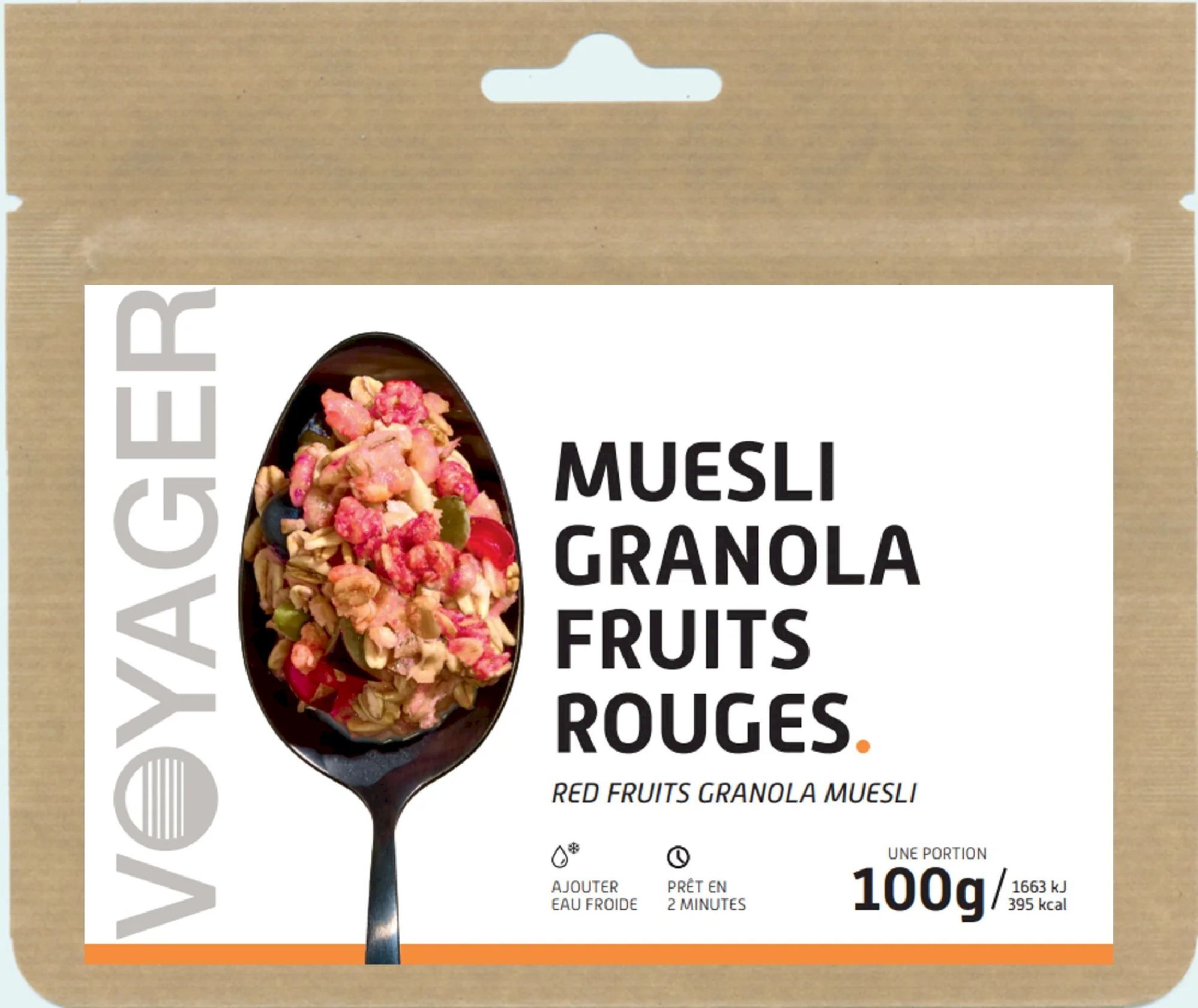 Voyager Nutrition Red Fruits Granola Muesli - Aamiainen | Hardloop