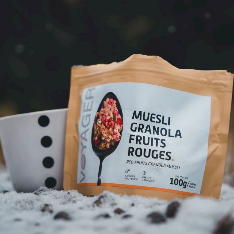 Voyager Nutrition Red Fruits Granola Muesli - Frysetørret mad | Hardloop