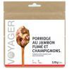 Voyager Nutrition Porridge with Smoked Ham and Mushrooms - Pequeno-almoço | Hardloop
