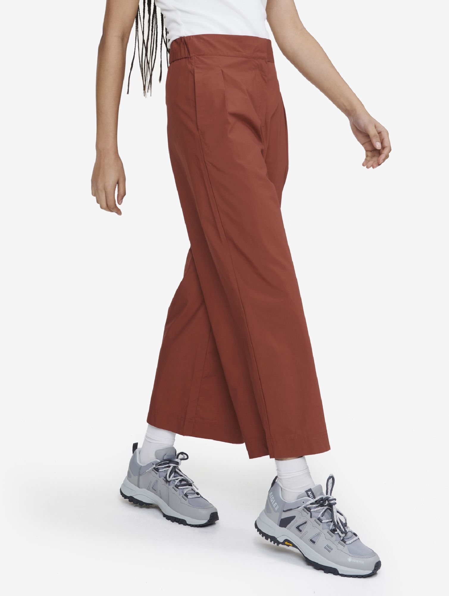 Aigle 7/8 wide-leg trousers - Pantalones - Mujer | Hardloop