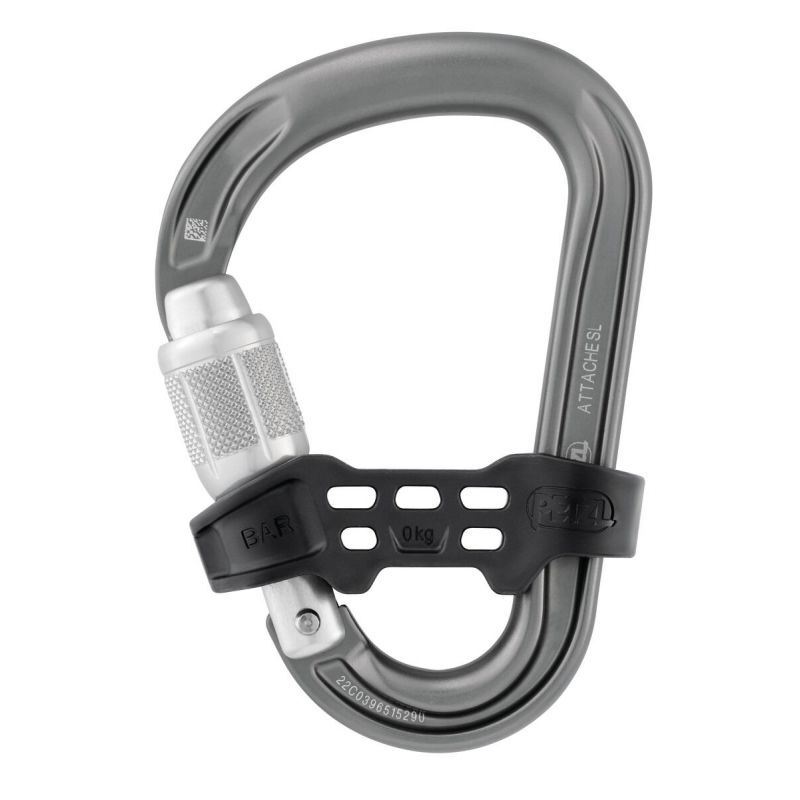 Petzl OXAN Carabiner - High-Strength Steel Climbing Carabiner With Keylock System