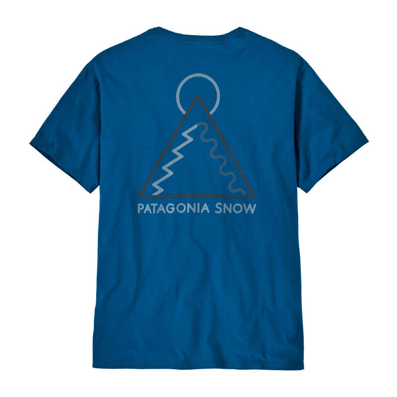 Patagonia blue t shirt online