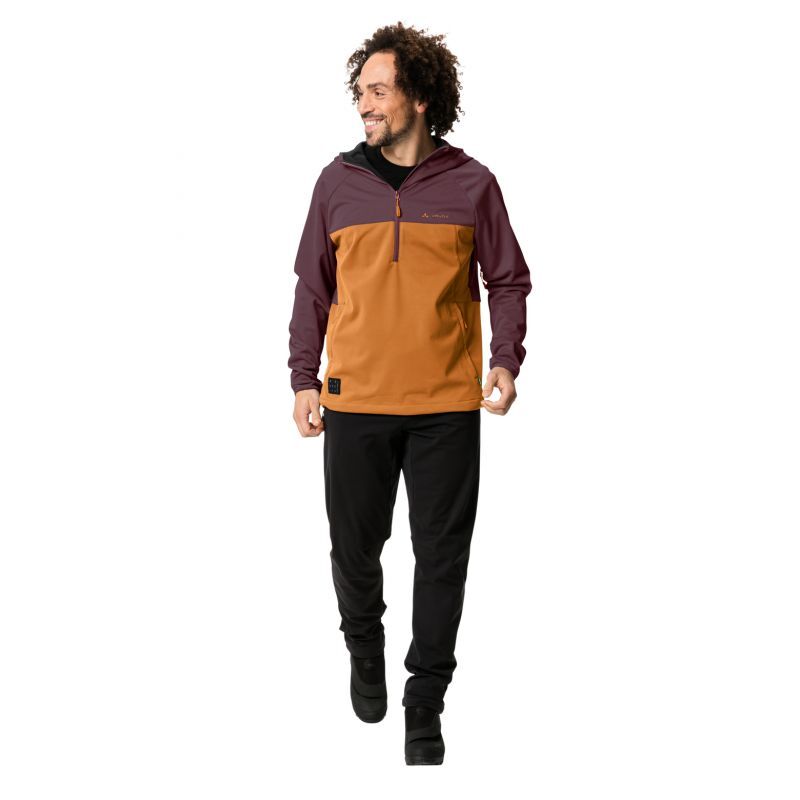 Vaude Tremalzo Softshell HZ Jacket - MTB jacka - Herr | Hardloop