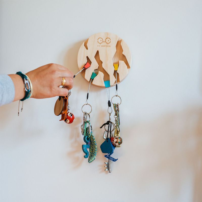 YY Vertical Key Holder Circle | Hardloop