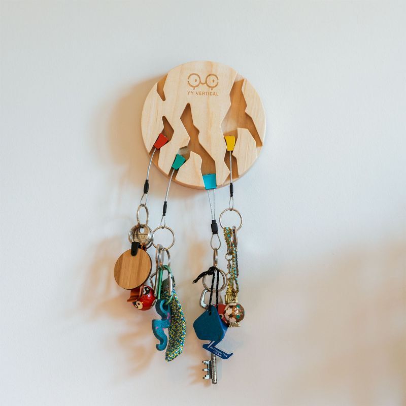 YY Vertical Key Holder Circle | Hardloop