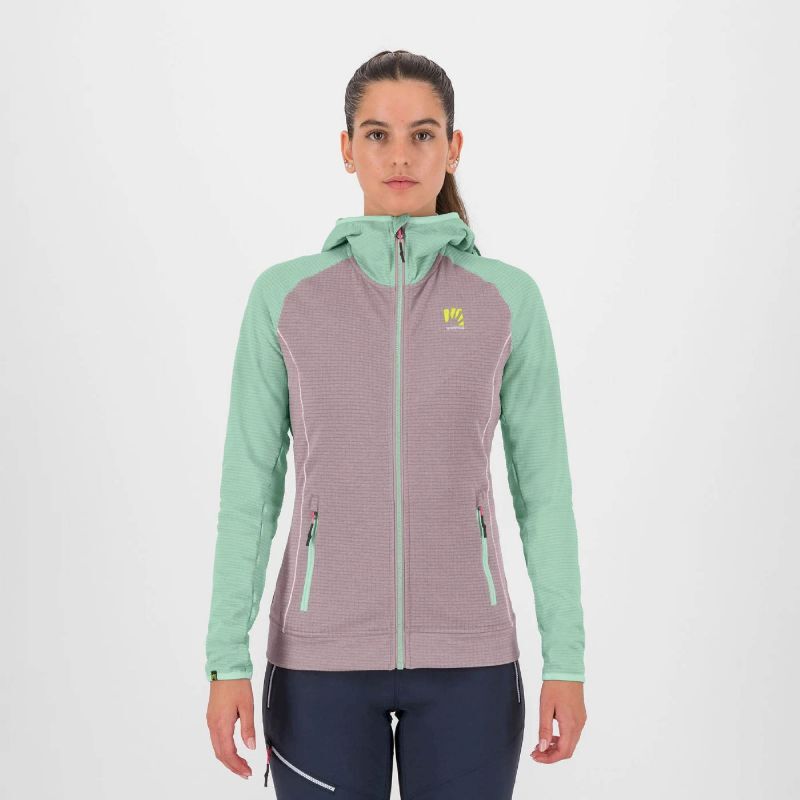 Ambrizzola Full-Zip Hoodie - Fleecetakki - Naiset