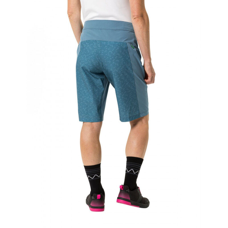 Vaude Ledro Print Shorts - Fietsbroek - Dames | Hardloop