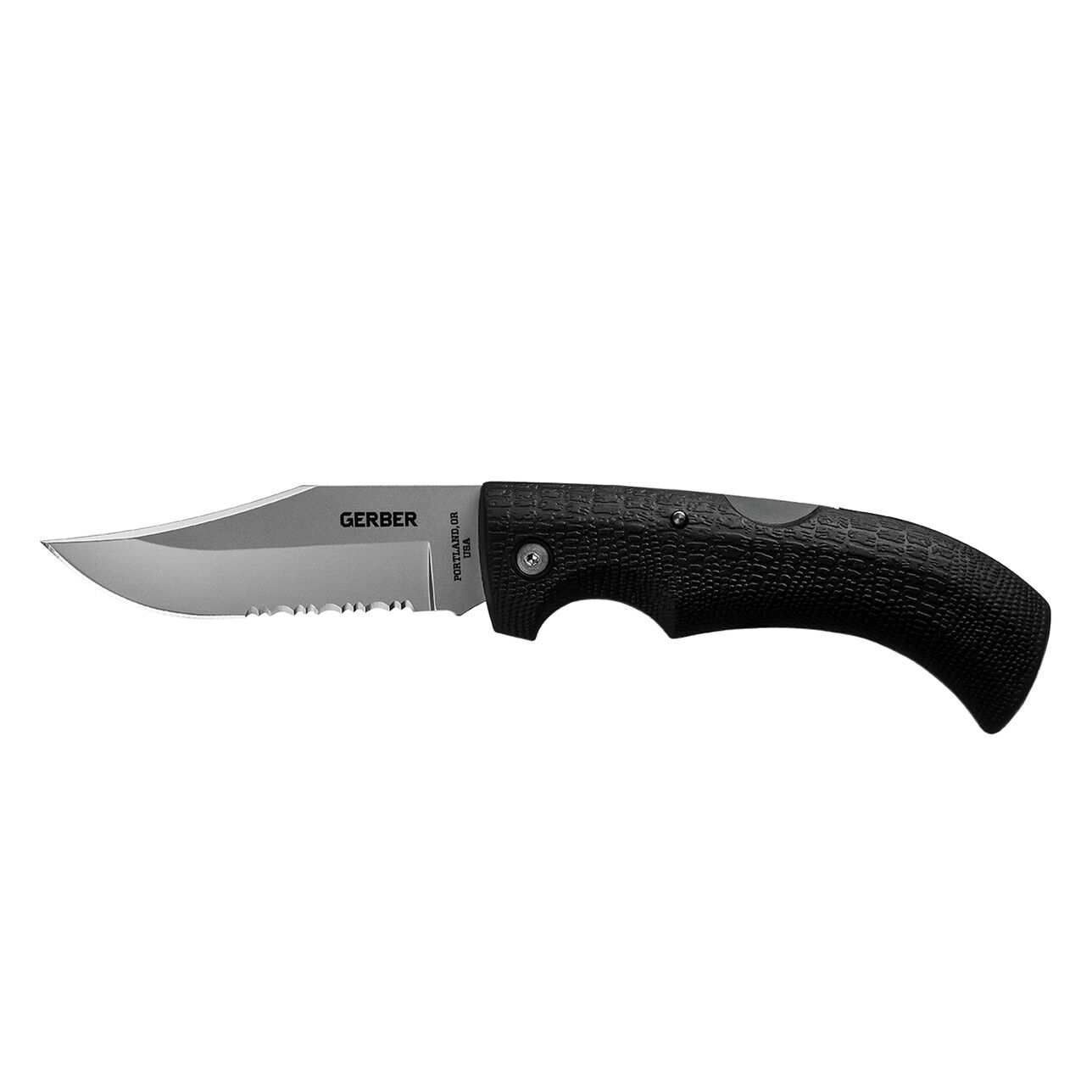 Gerber Gator Folder Clip Point Serrated - Knife | Hardloop