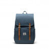 Blue Mirage / White Stitch