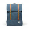 Blue Mirage / White Stitch