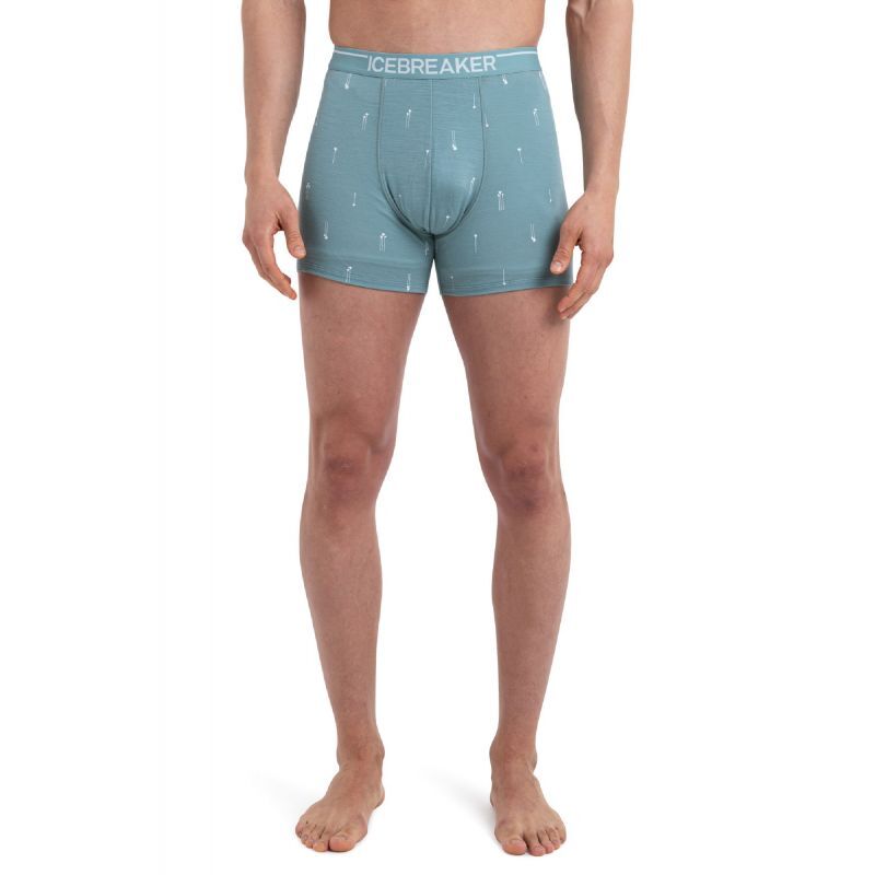 Icebreaker Merino Anatomica Boxers Palm Trail AOP - Merino Wool Boxer | Hardloop