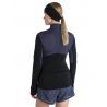Icebreaker Merino 200 RealFleece Descender LS Half Zip - Merino Fleecejakke - Damer | Hardloop
