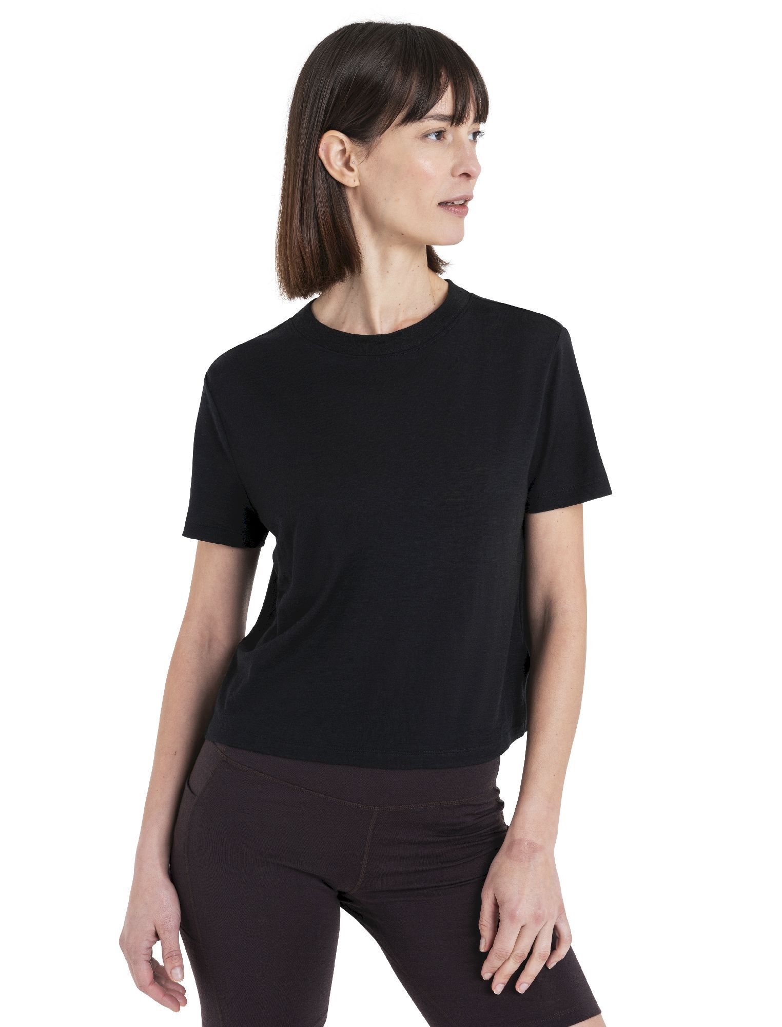 Icebreaker Merino 150 Tech Lite III SS Crop Tee - Maglia merino - Donna | Hardloop