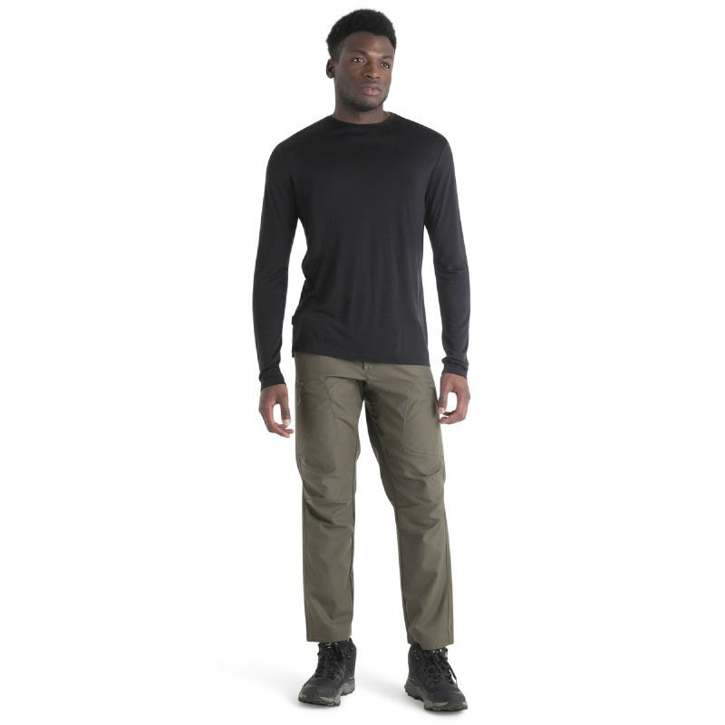 Icebreaker Merino 125 Cool-Lite Sphere III LS Tee - Merino-t-paidat - Miehet | Hardloop