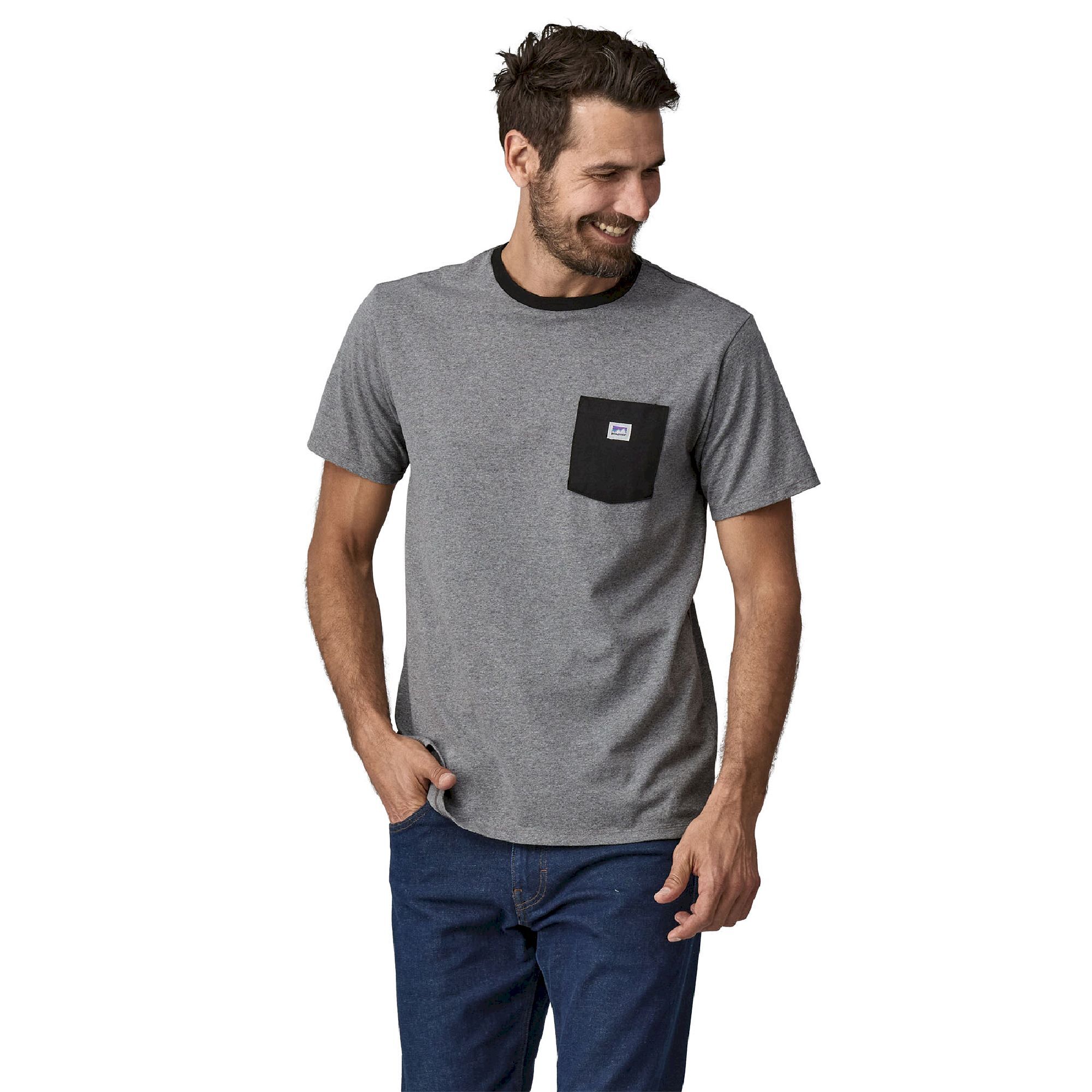 Patagonia shop sticker t shirt online