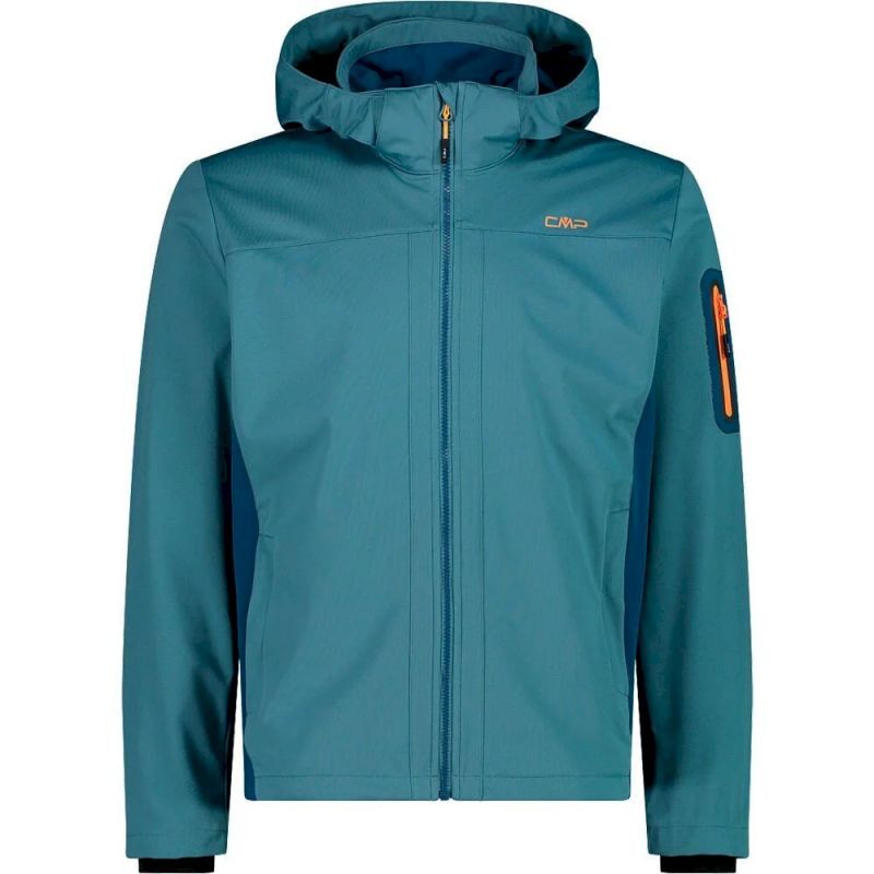 Light Softshell Jacket With Detachable Hood - Kurtka softshell meska