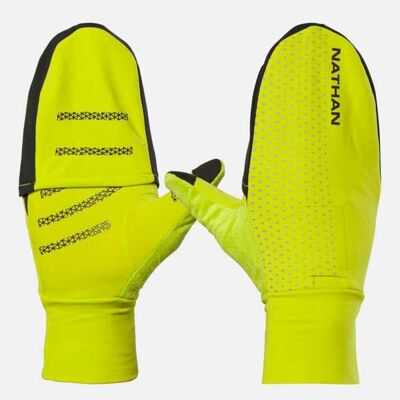 HyperNight Reflective Convertible Mitt - Running gloves