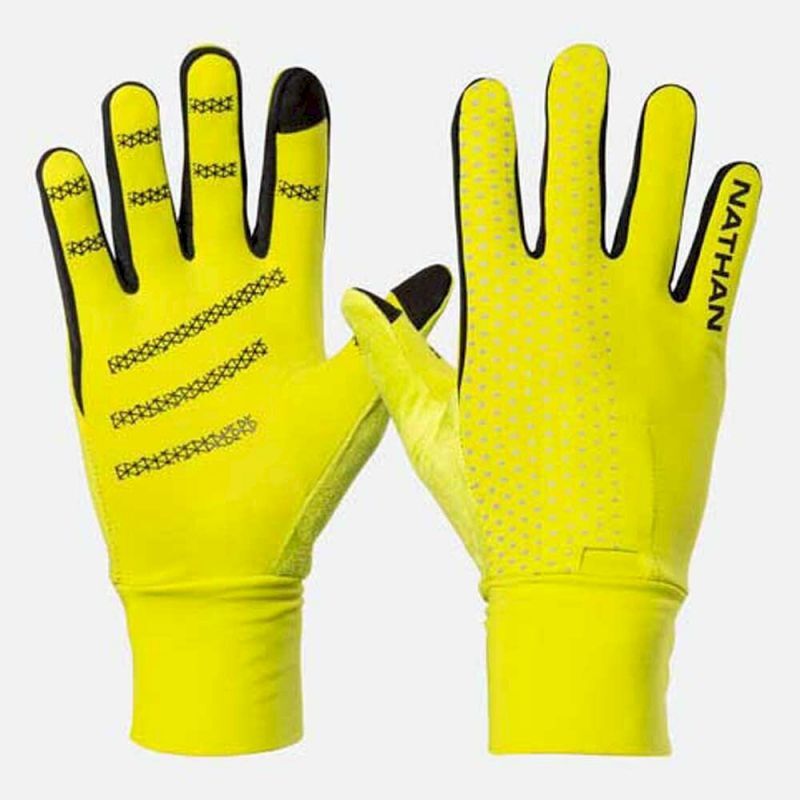 Nathan HyperNight Reflective Gloves - Running gloves | Hardloop