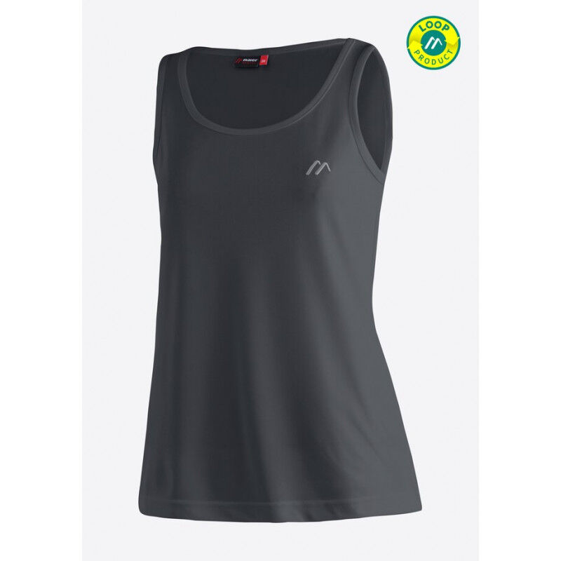 MAIER SPORTS  - Petra T-shirt - D&eacute;bardeur femme Black - EU 50 - Regular