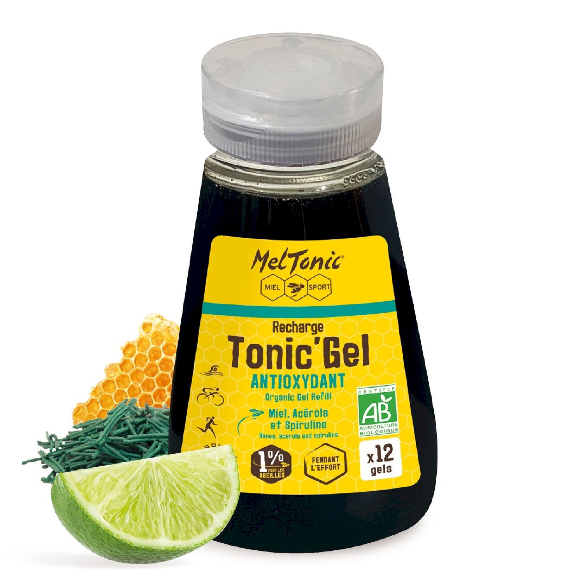 Meltonic Tonic Gel Bio Antioxydant - Recharge Eco - Energetický gel | Hardloop