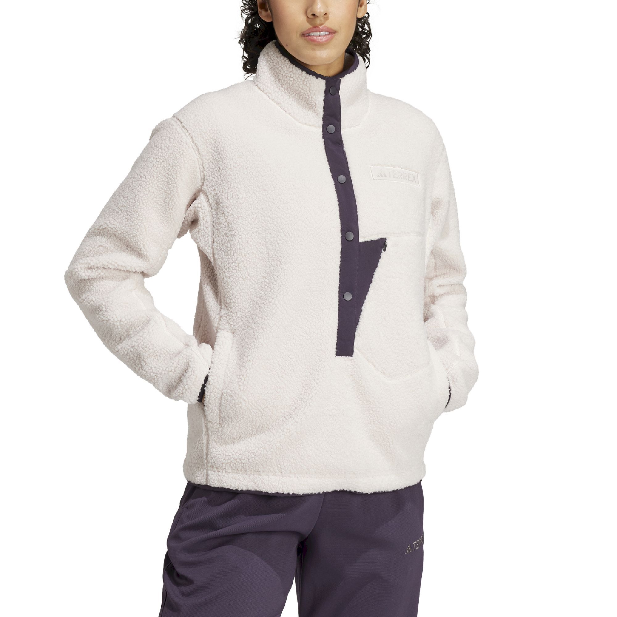 adidas Terrex Xploric Pile Snap - Fleece jacket - Women's | Hardloop