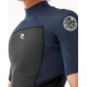 Rip Curl Omega 2 mm Back Zip Springsuit - Traje de neopreno de surf - Hombre | Hardloop