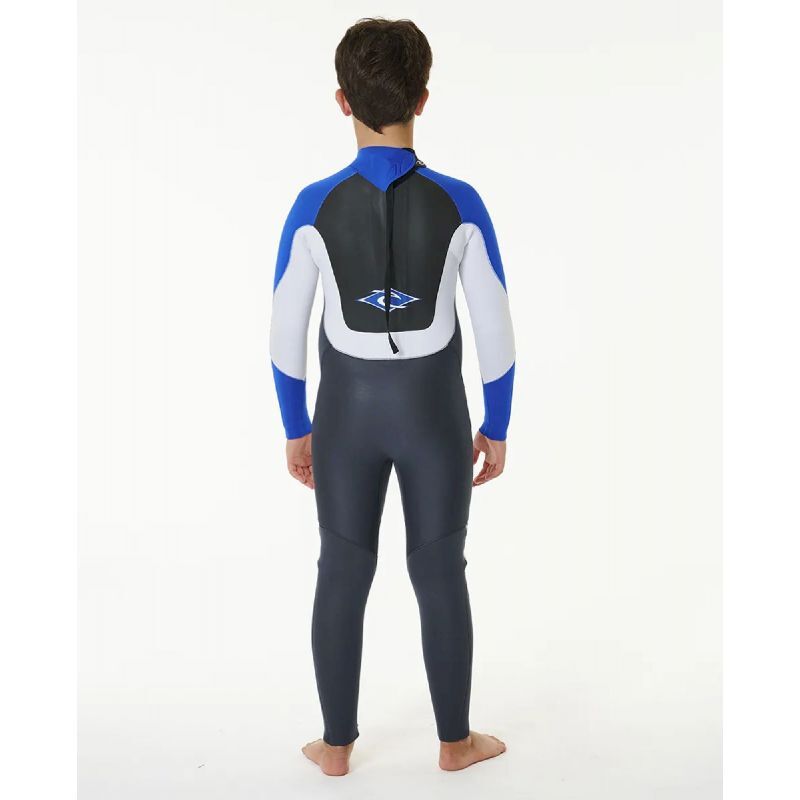 Rip Curl Junior Omega 5/3 mm Back Zip Wetsuit - Våddragter til surf - Barn | Hardloop