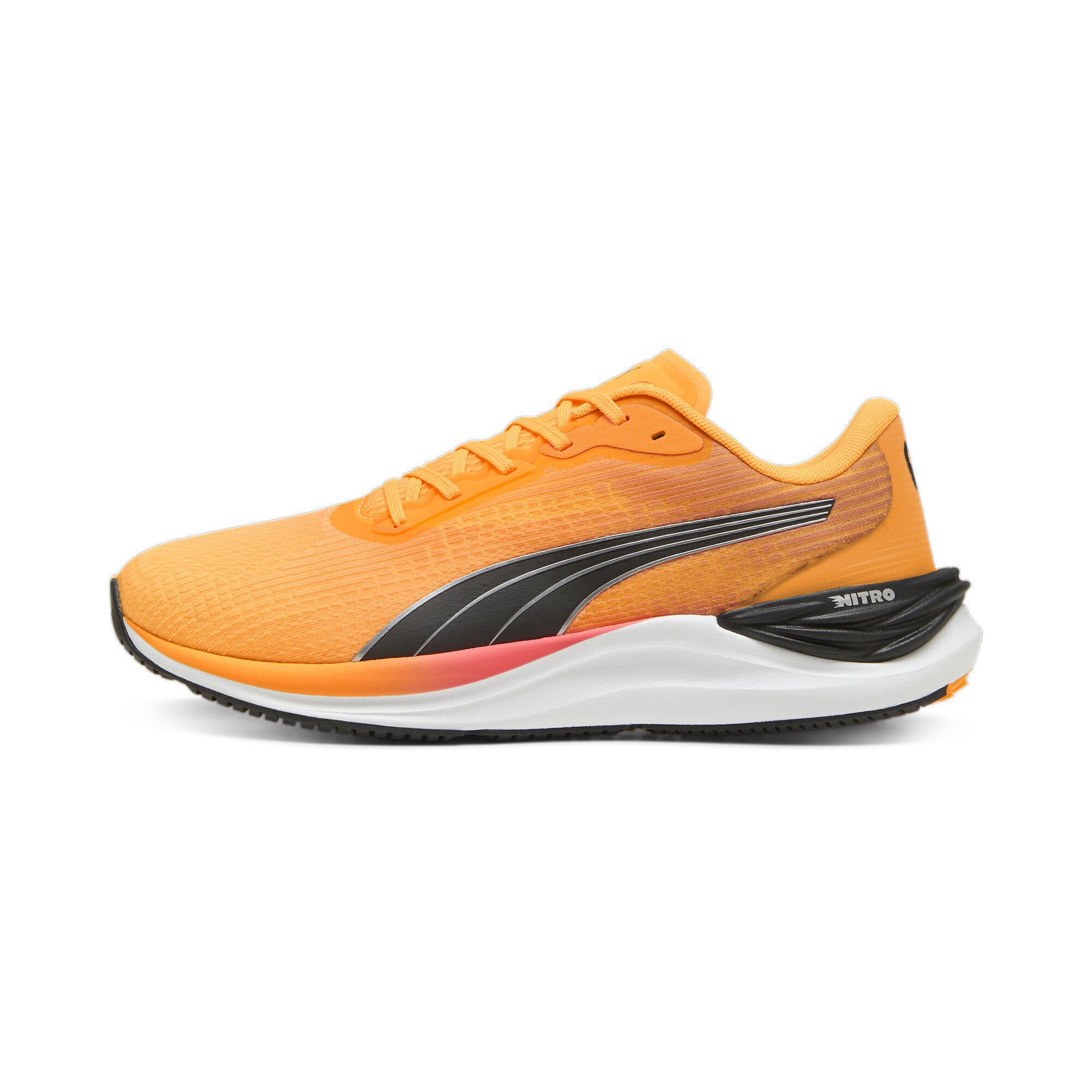 Orange puma running shoes discount