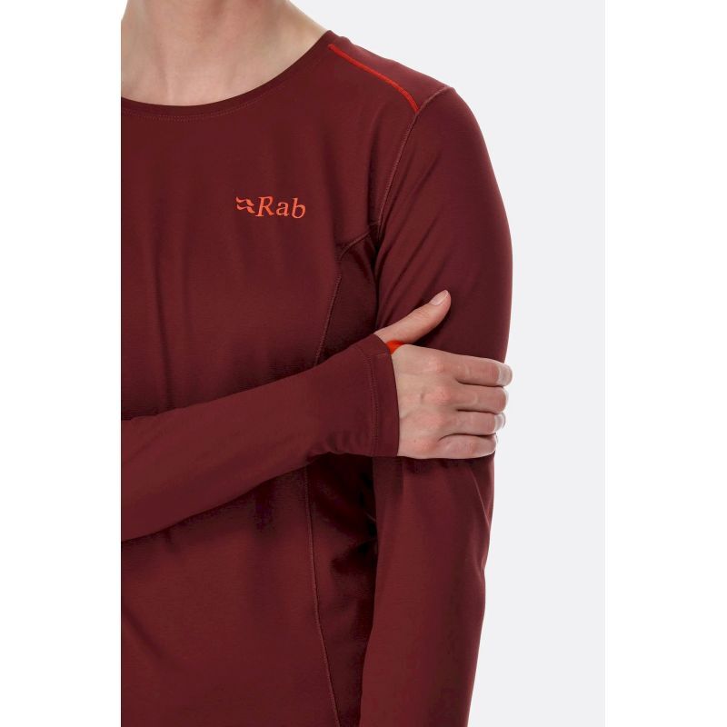 Rab Women's Force LS - Camisola interior mulher | Hardloop