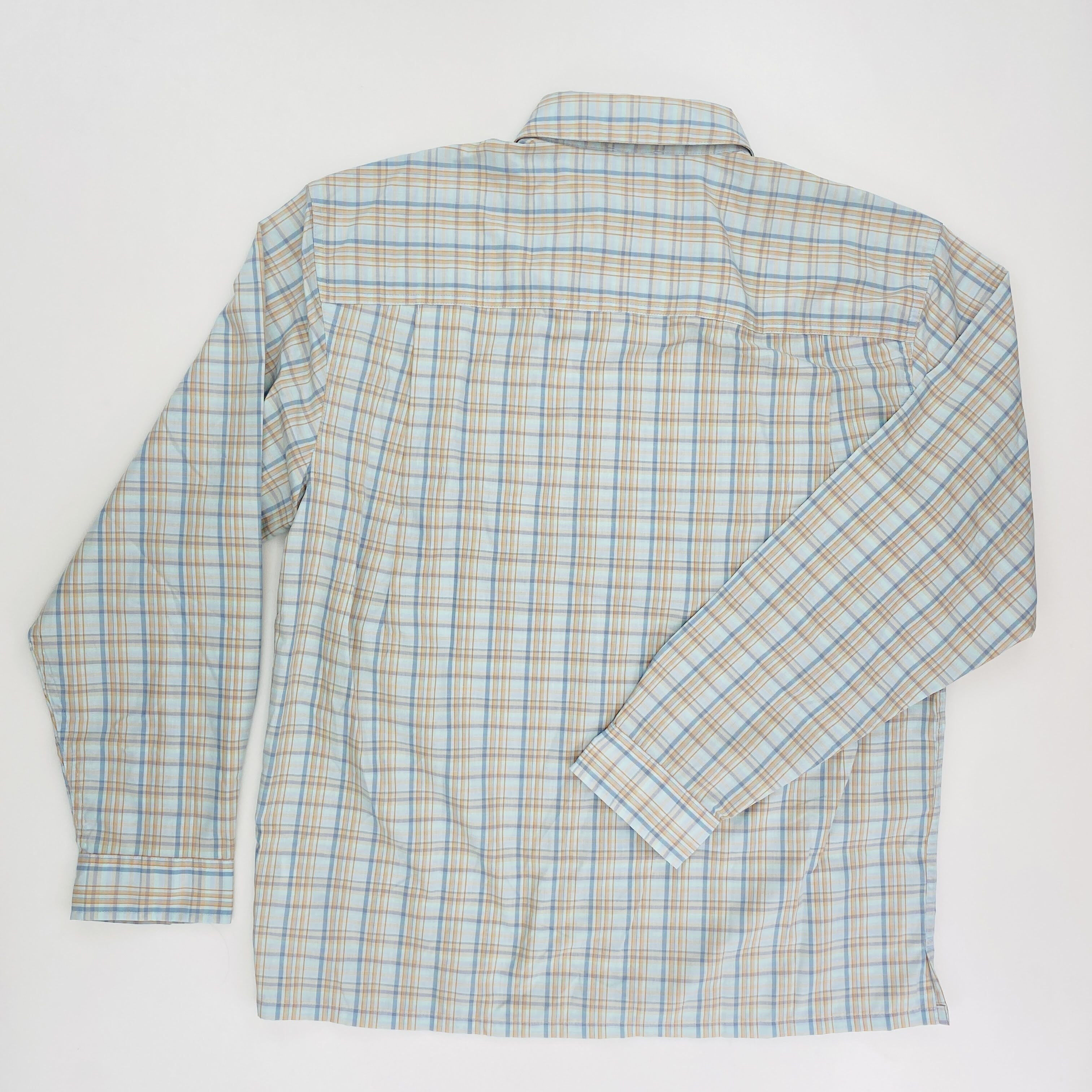 Patagonia M'S L/S Island Hopper Shirt - Seconde main Chemise homme - Bleu - M | Hardloop
