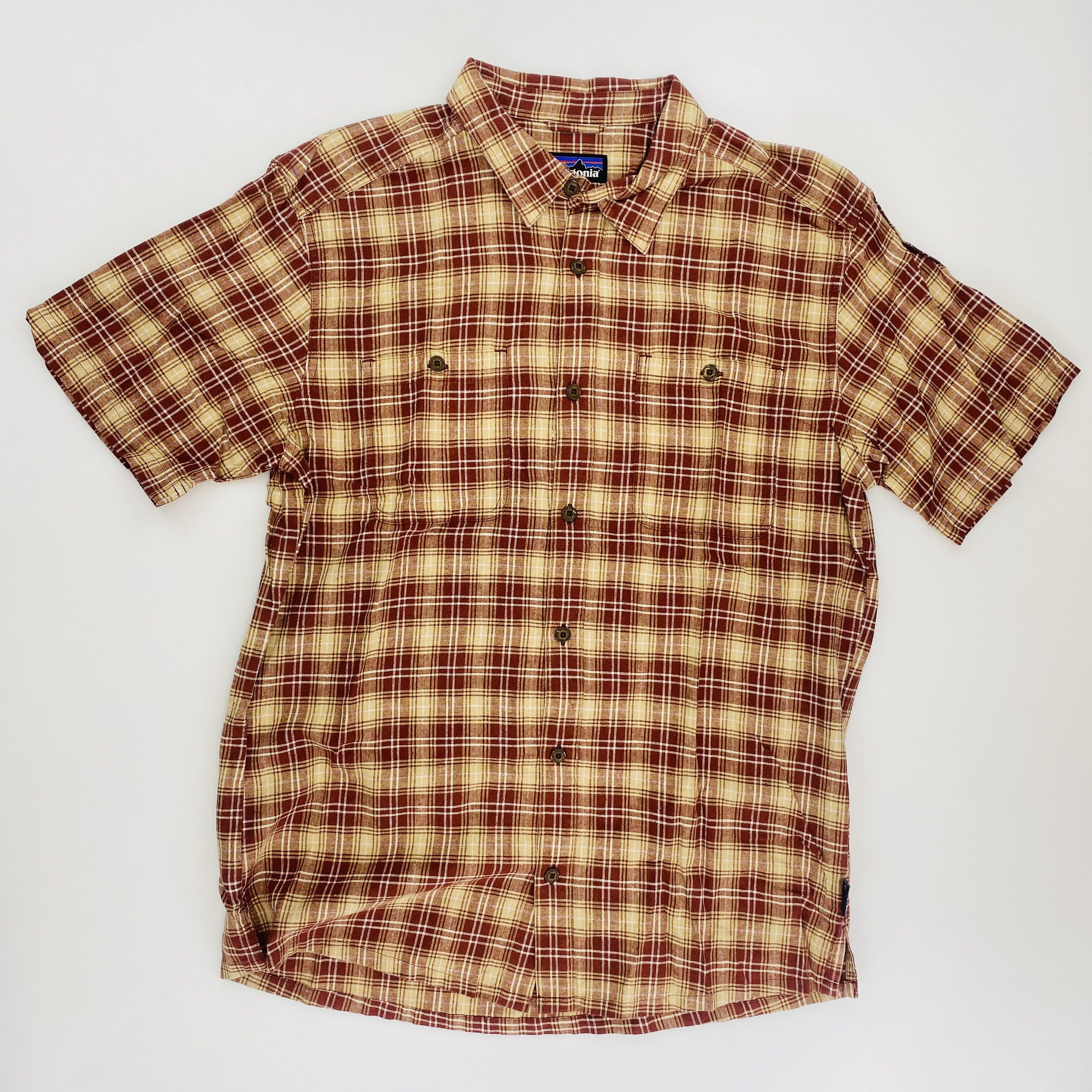 Patagonia M'S Back Step Shirt - Second Hand Hemd - Herren - Rot - M | Hardloop