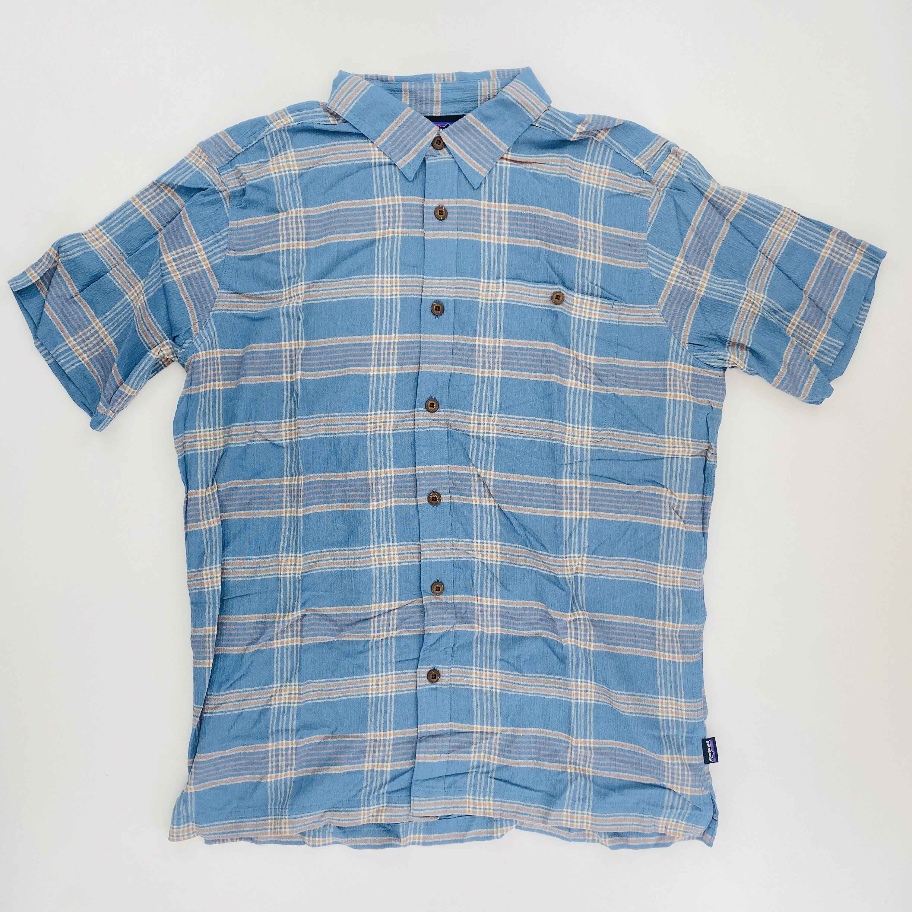 Patagonia M'S A/C Shirt - Second Hand Shirt - Men's - Blue - M | Hardloop