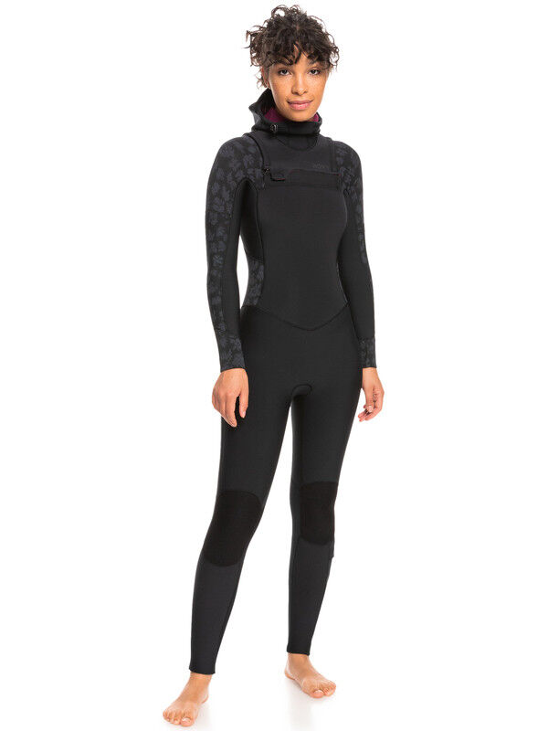Roxy 5/4/3 mm Swell Series Hooded Chest Zip - Surf wetsuit - Dames | Hardloop