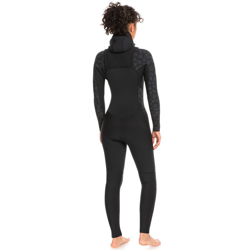 Roxy 5/4/3 mm Swell Series Hooded Chest Zip - Fato surf mulher | Hardloop