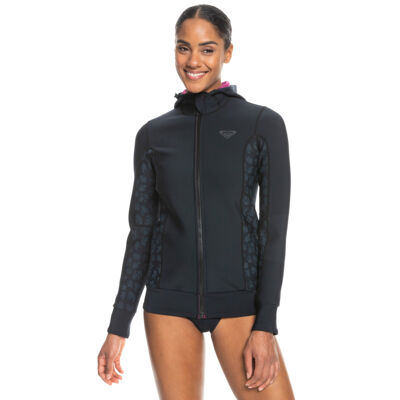 1 mm Swell Series Hooded Jacket - Top néoprène surf femme