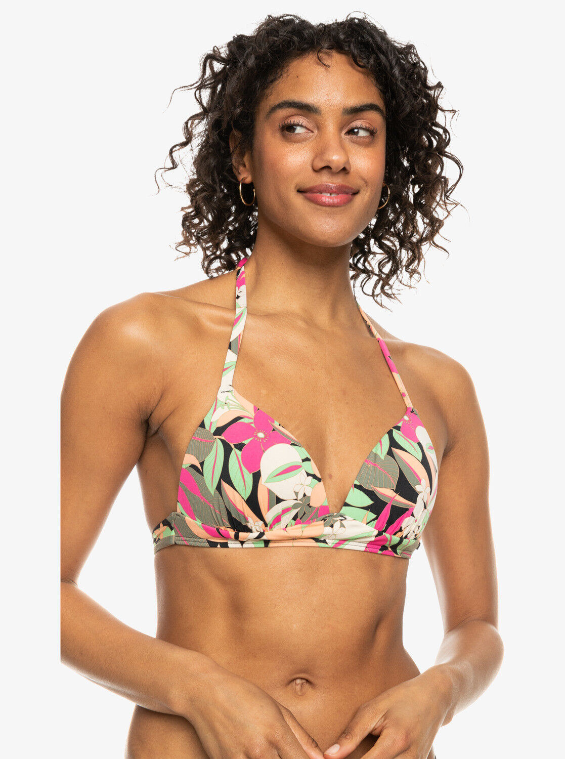 Roxy Printed Beach Classics Molded Tri - Bikini pezzo sopra | Hardloop