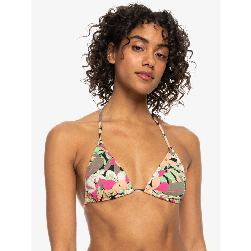 Roxy Printed Beach Classics Tiki Tri Bikini Top Hardloop