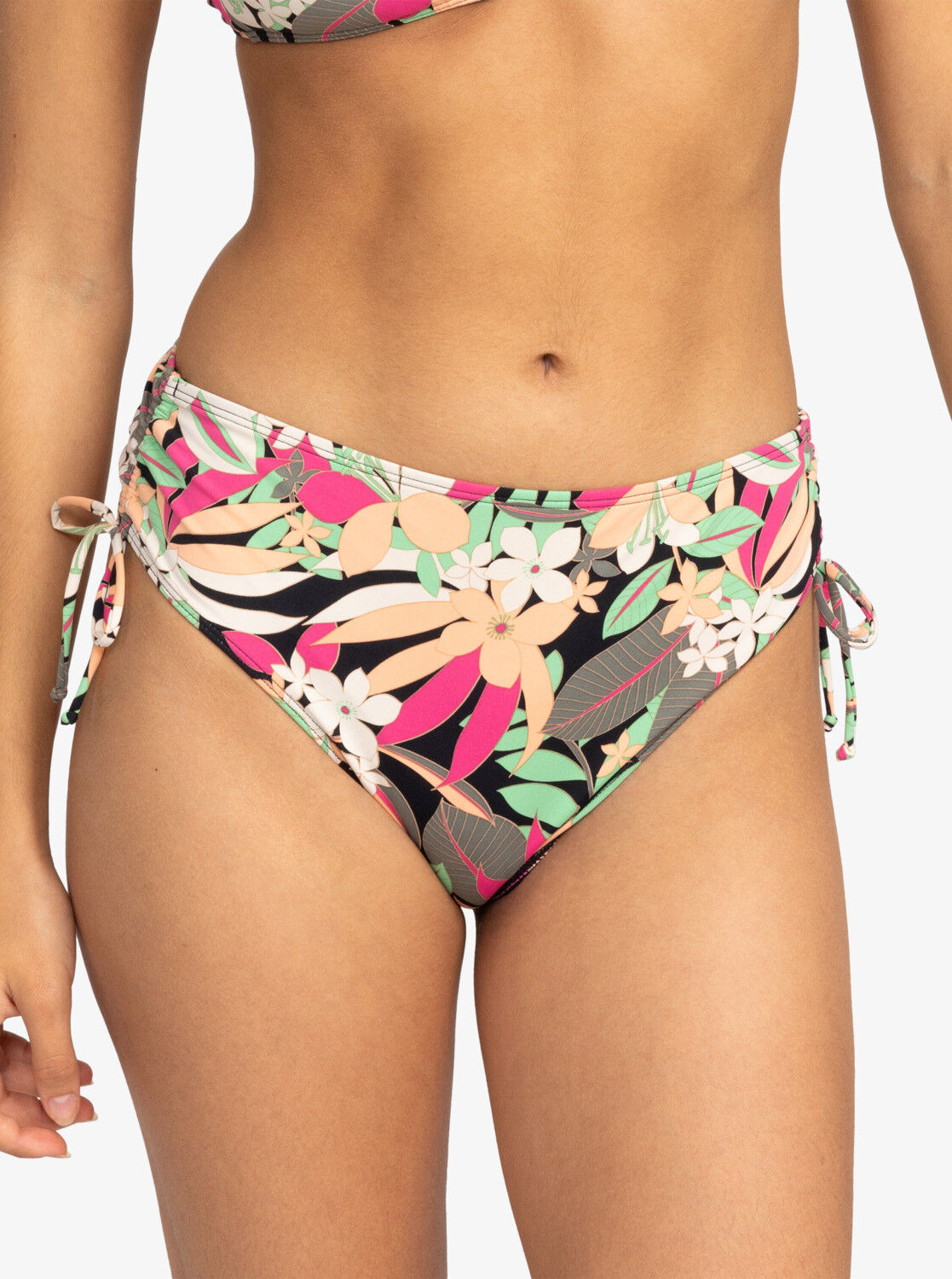 Roxy Printed Beach Classics Lace Up - Bas de bikini femme | Hardloop